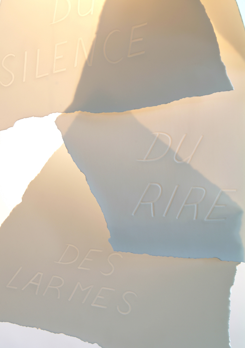 Les mots sont des ombres